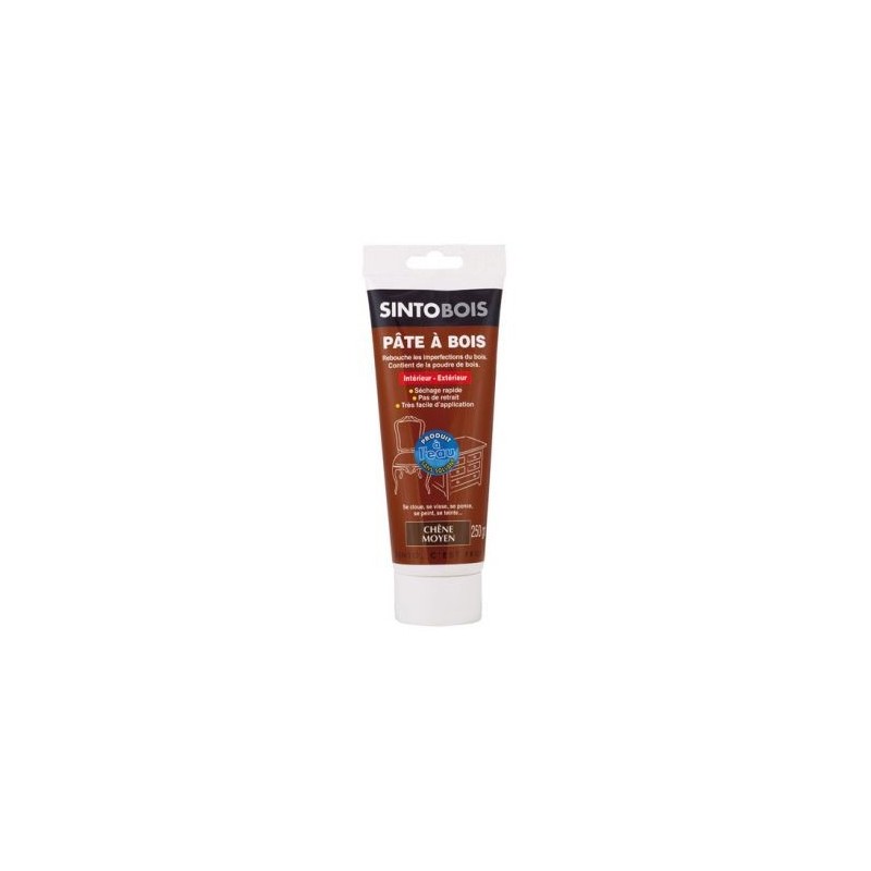 SINTOBOIS Pâte à bois Sintobois à l'eau pâte 250g chêne moyen