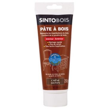 SINTOBOIS Pâte à bois Sintobois à l'eau pâte 250g chêne moyen