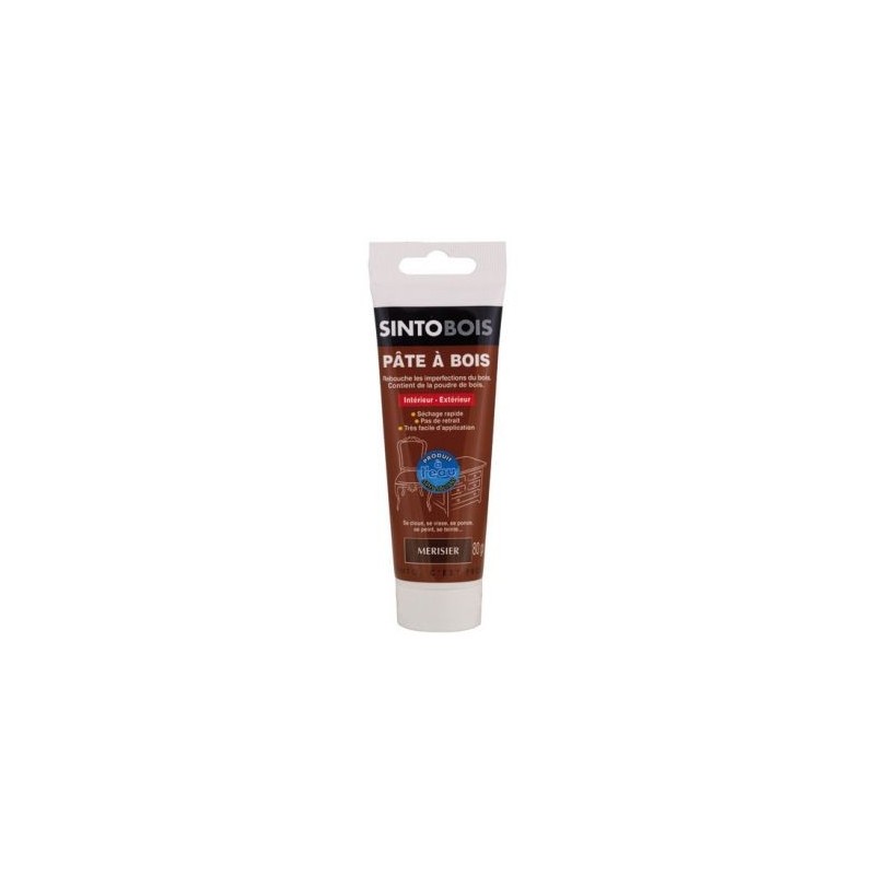 SINTOBOIS Pâte à bois Sintobois à l'eau pâte 80g merisier
