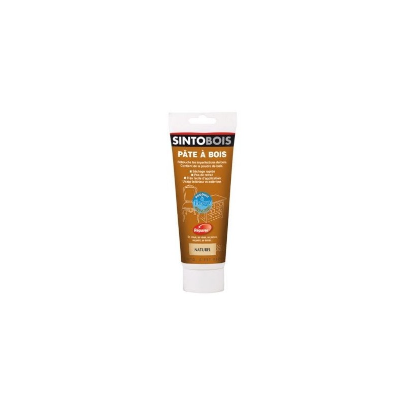SINTOBOIS Pâte à bois Sintobois à l'eau pâte 80g naturel
