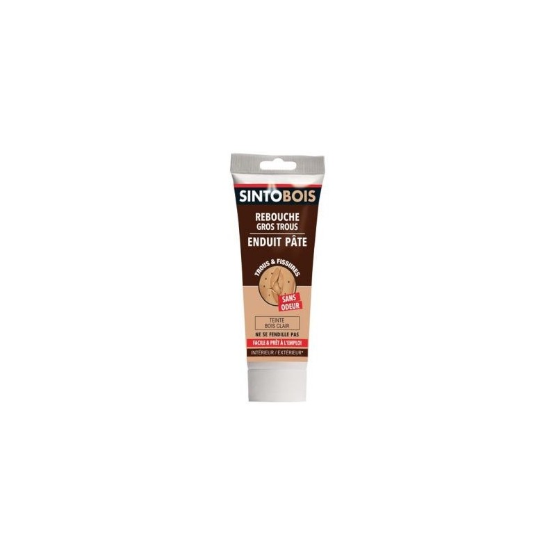 SINTO Sintobois rebouche bois 330g bois clair