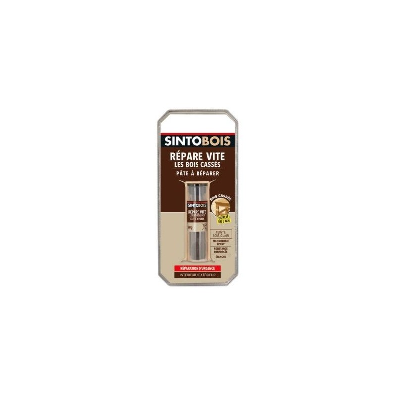 SINTO Sintobois repare vite bois casses 35g bois clair