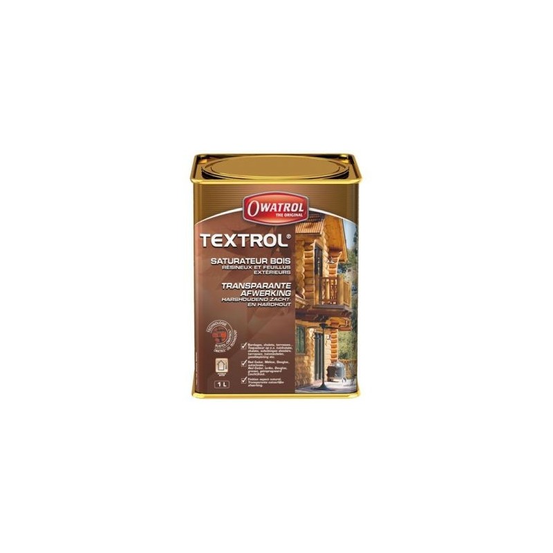 OWATROL Durieu Textrol lasure 1l incolore