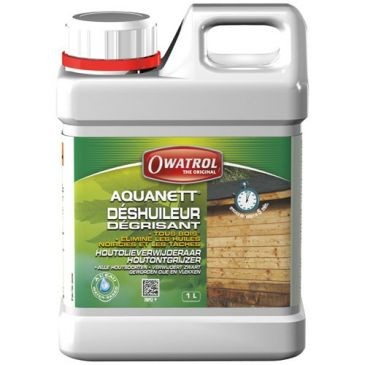 AQUANETT Durieu aquanett déshuileur dégrisant bois 1l