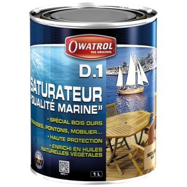 OWATROL Durieu saturateur bois deks olje D1 1l