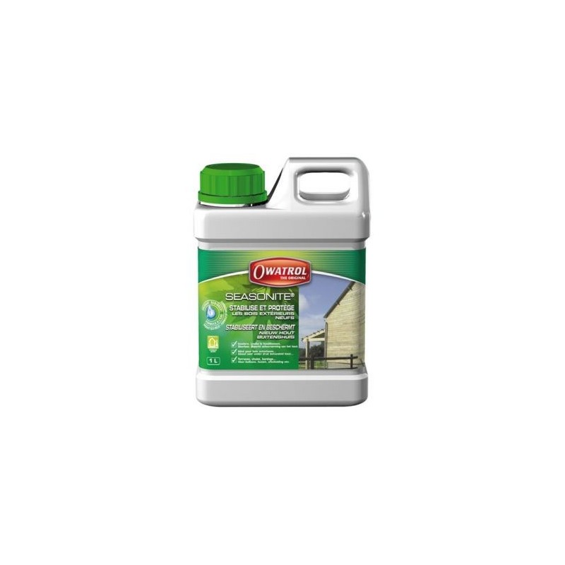 OWATROL Durieu Seasonite stabilise/protège bois bidon 1l