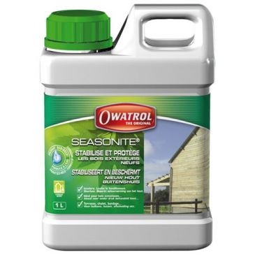 OWATROL Durieu Seasonite stabilise/protège bois bidon 1l