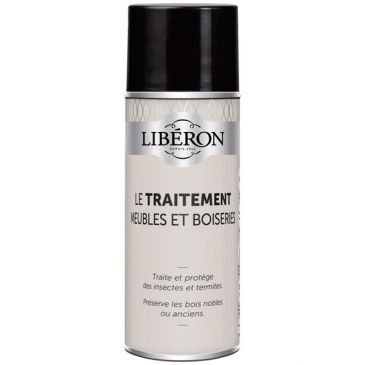 Liberon Insecticide traitement bois bombe 400ml Liberon