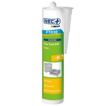 NEC+ Colle fixe tout 030 310ml cristal