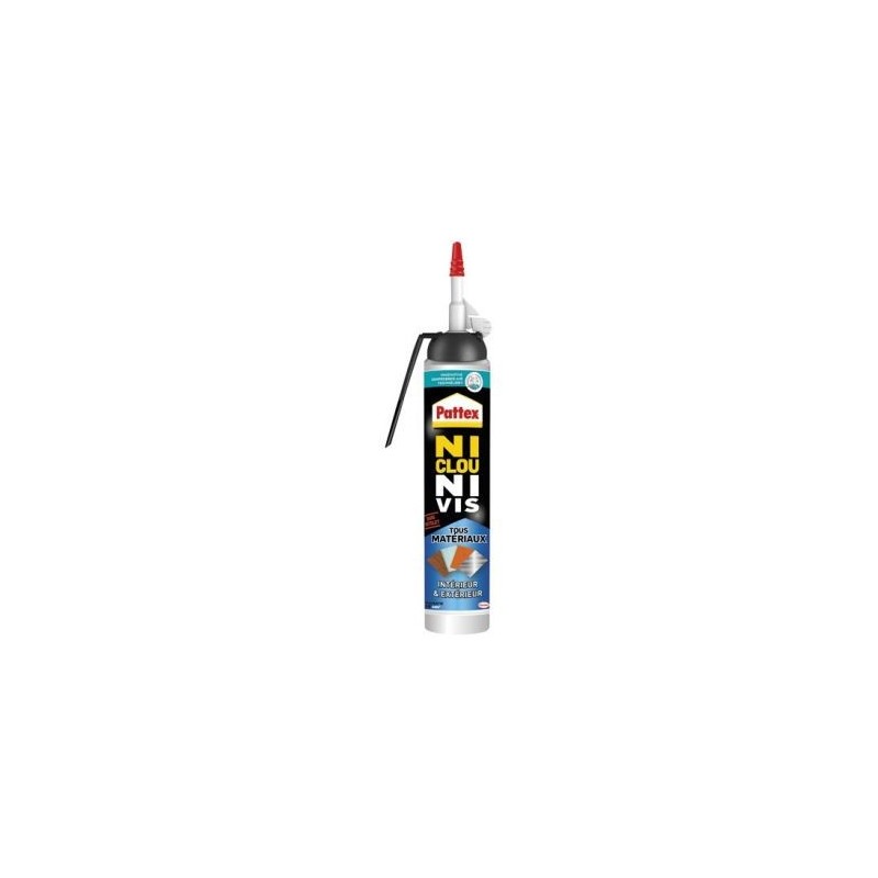 Pattex Colle fixation ni clou ni vis tous matériaux intérieur et e