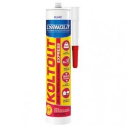 Cyanolit Cyanolit colle Koltout blanc cartouche 290ml - Image 3