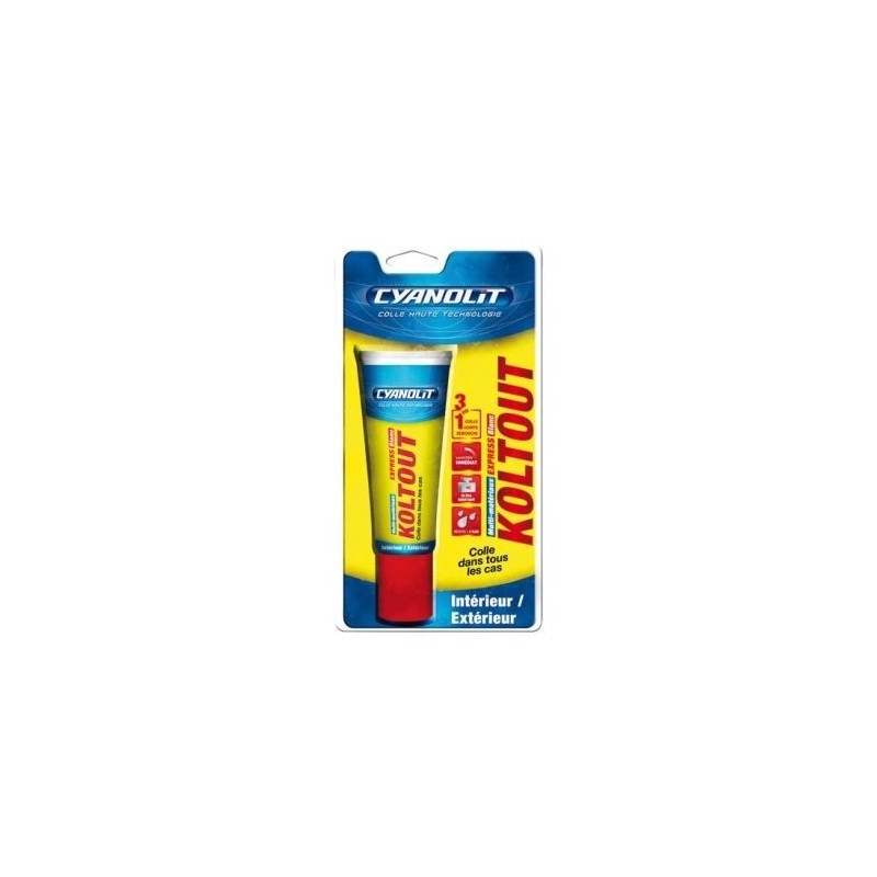 Cyanolit Cyanolit colle Koltout colle blanc express blister 50ml