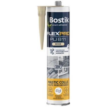 Bostik Mastic colle flexpro PU811 beige 300ml