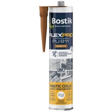 Bostik Mastic colle flexpro PU811 marron 300ml