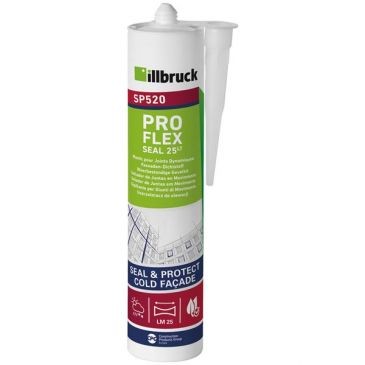 NEC+ ILLBRUCK Mastic colle hybride SP520 blanc 310ml