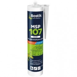Bostik Mastic fixation MSP107 cartouche 290ml blanc pro - Image 3