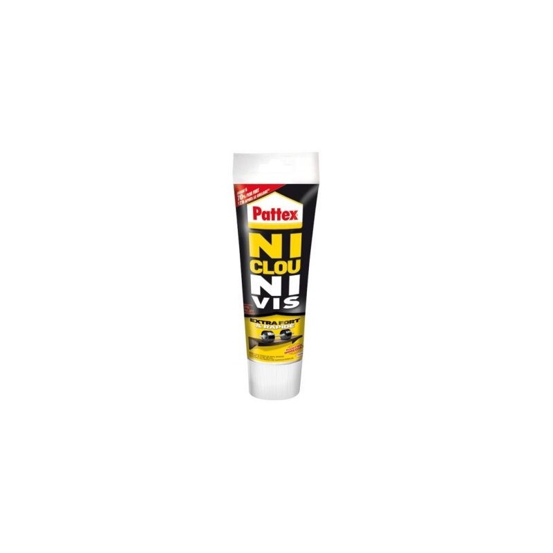 Pattex Ni clou ni vis extra fort rapide tube 260g