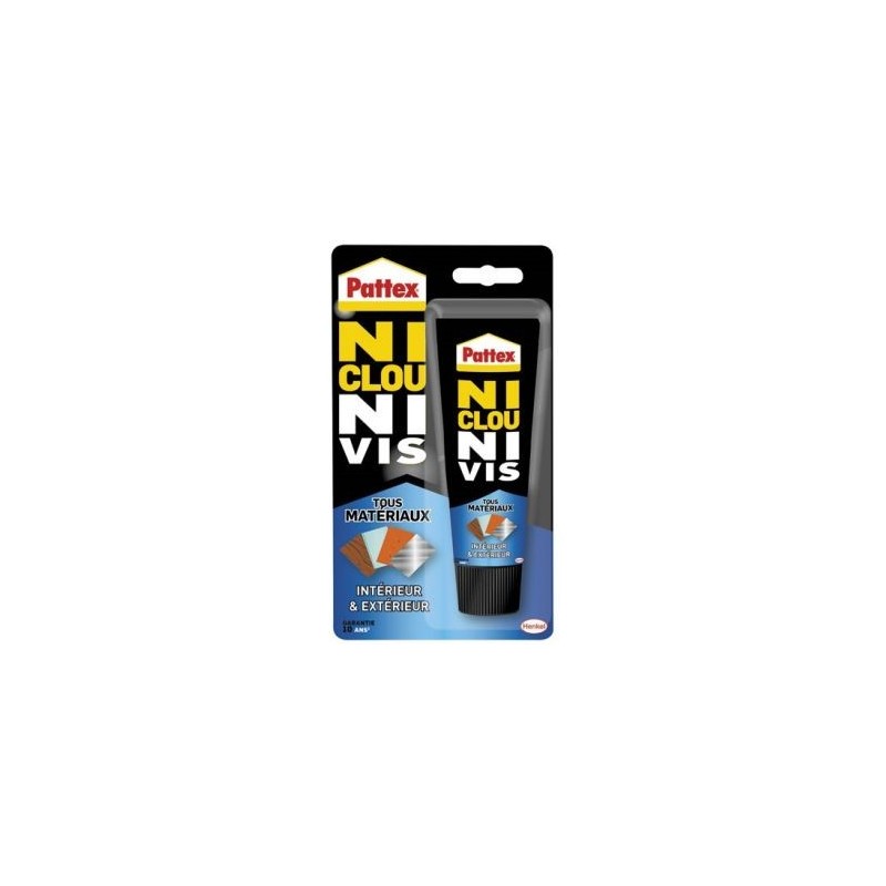 Pattex Ni clou ni vis tous matériaux intérieur extérieur tube 142g