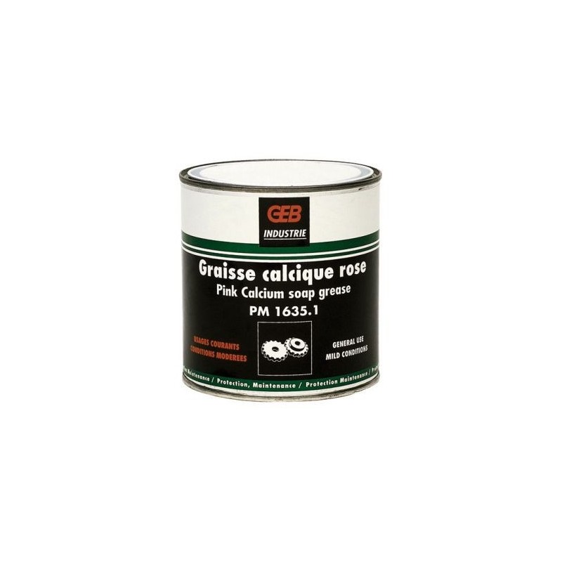 GEB Graisse calcique rose boîte 600g
