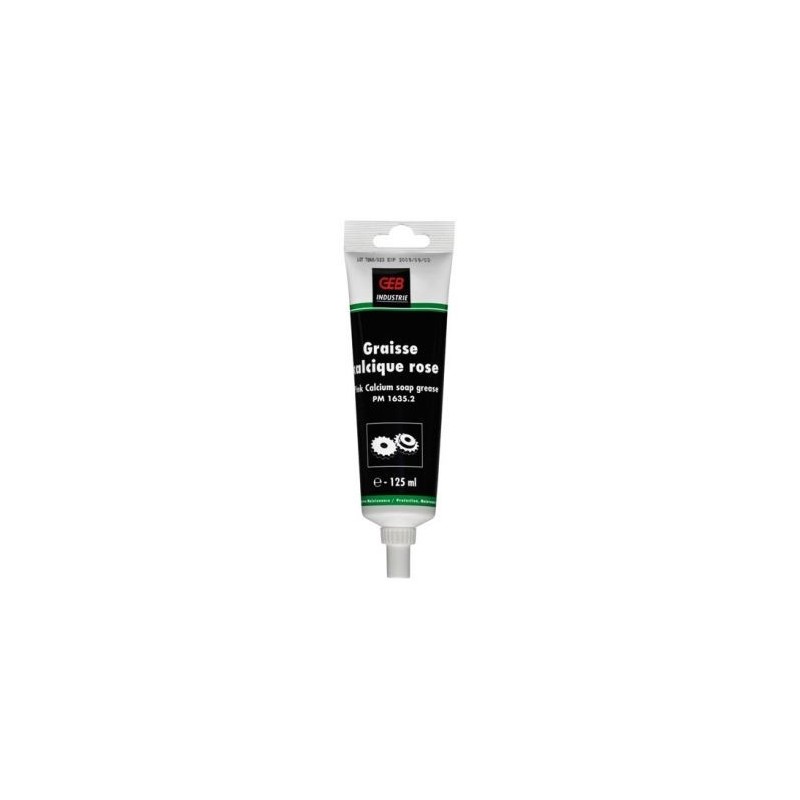 GEB Graisse calcique rose tube pegboardable 125 ml