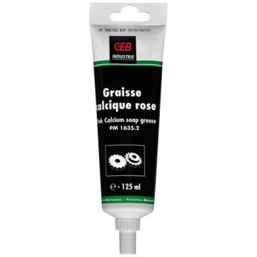 GEB Graisse calcique rose tube pegboardable 125 ml