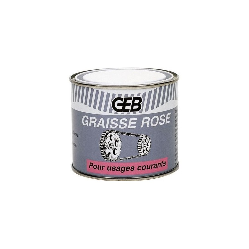 GEB Graisse rose boîte n2 320g