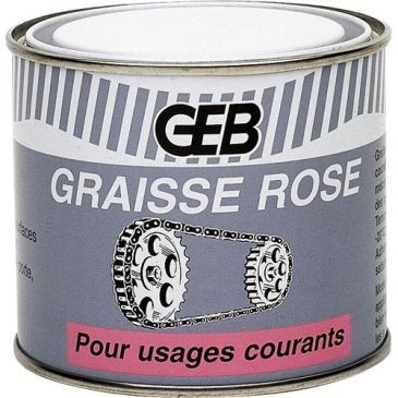 GEB Graisse rose boîte n2 320g