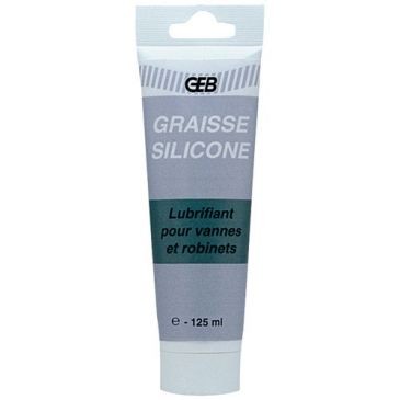 GEB Graisse silicone robinet tube 125ml
