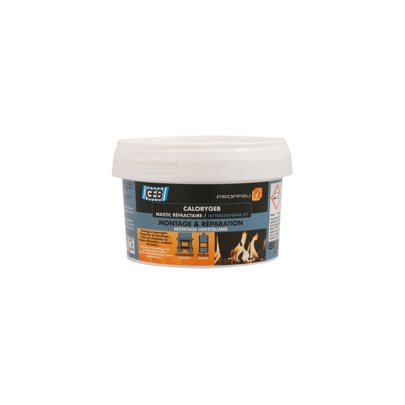 GEB Mastic réfractaire Calorygeb boîte n1 300g