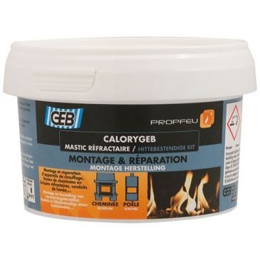 GEB Mastic réfractaire Calorygeb boîte n1 300g