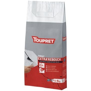 Toupret Enduit rebouchage intérieur poudre 5kg blanc
