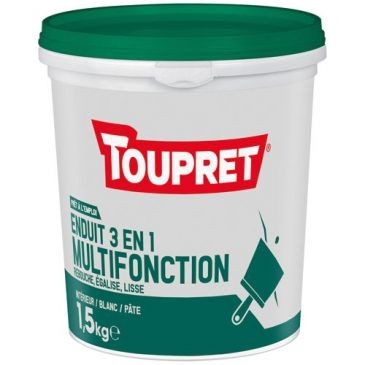 Toupret Enduit 3 en 1 multifonction pâte 1.5 kg