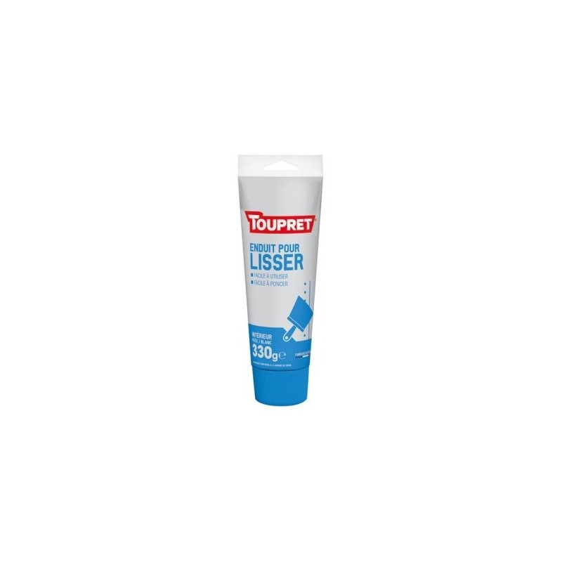 Toupret Enduit lissage intérieur pâte 330g blanc