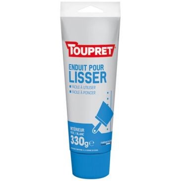 Toupret Enduit lissage intérieur pâte 330g blanc