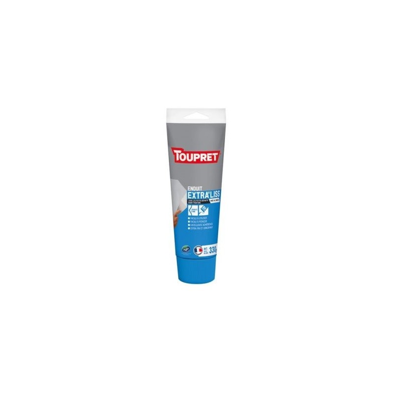 Toupret Enduit lissage pâte pour finitions intérieures tube 330g