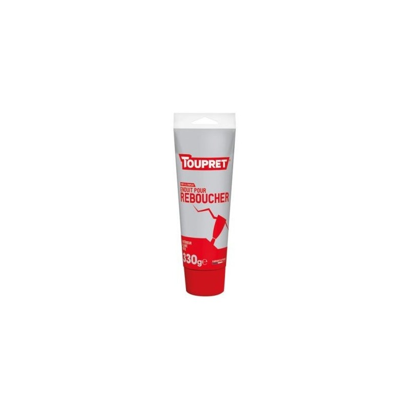 Toupret Enduit rebouchage intérieur pâte blanc 330g