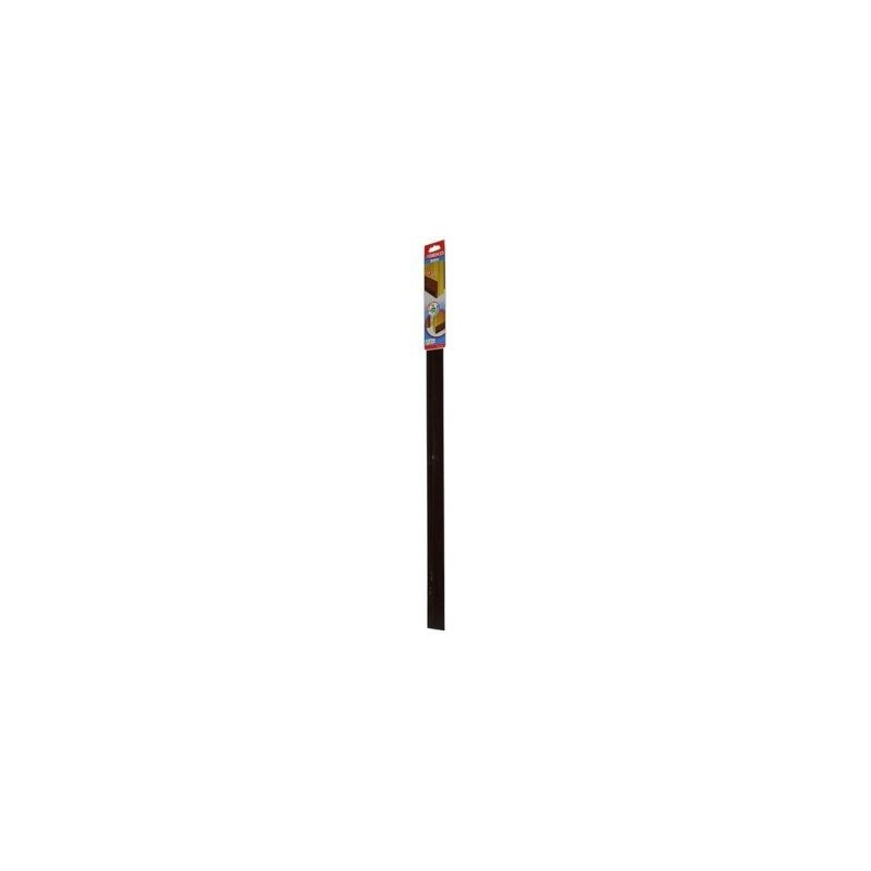 Geko Bas de porte adhésif économique feutre 100cm marron