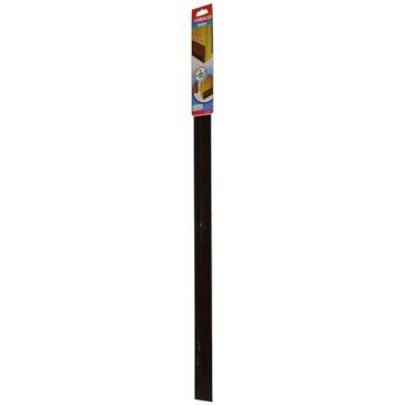 Geko Bas de porte adhésif économique feutre 100cm marron