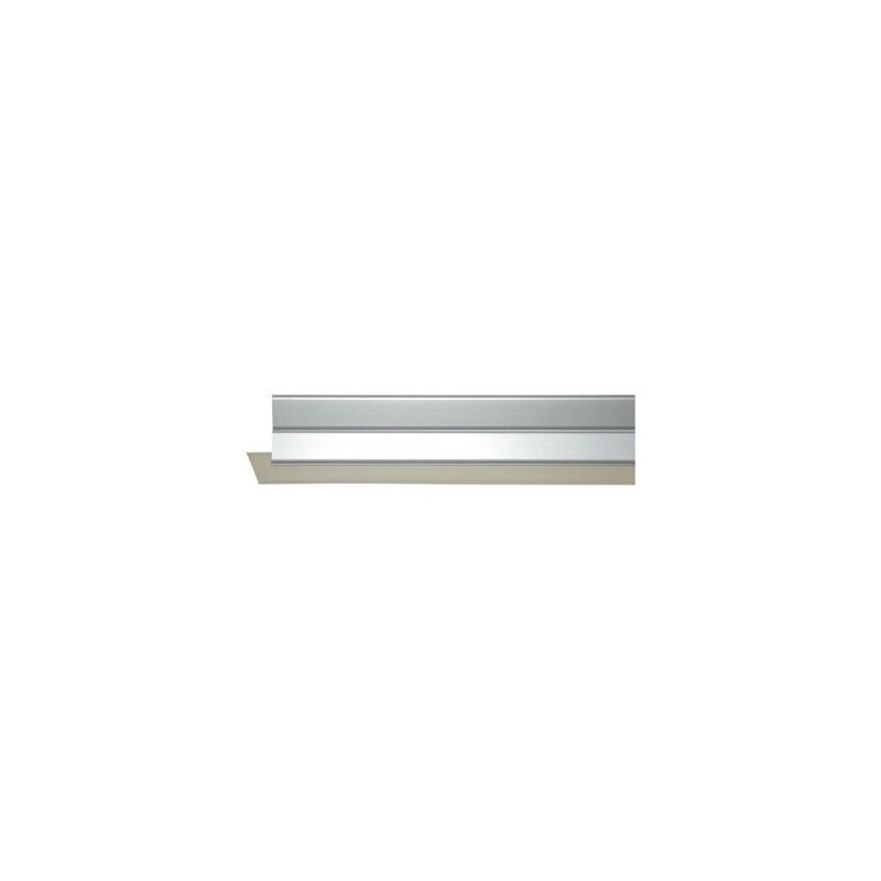 MISTRAL Bas de porte à clips 93cm anodisé argent