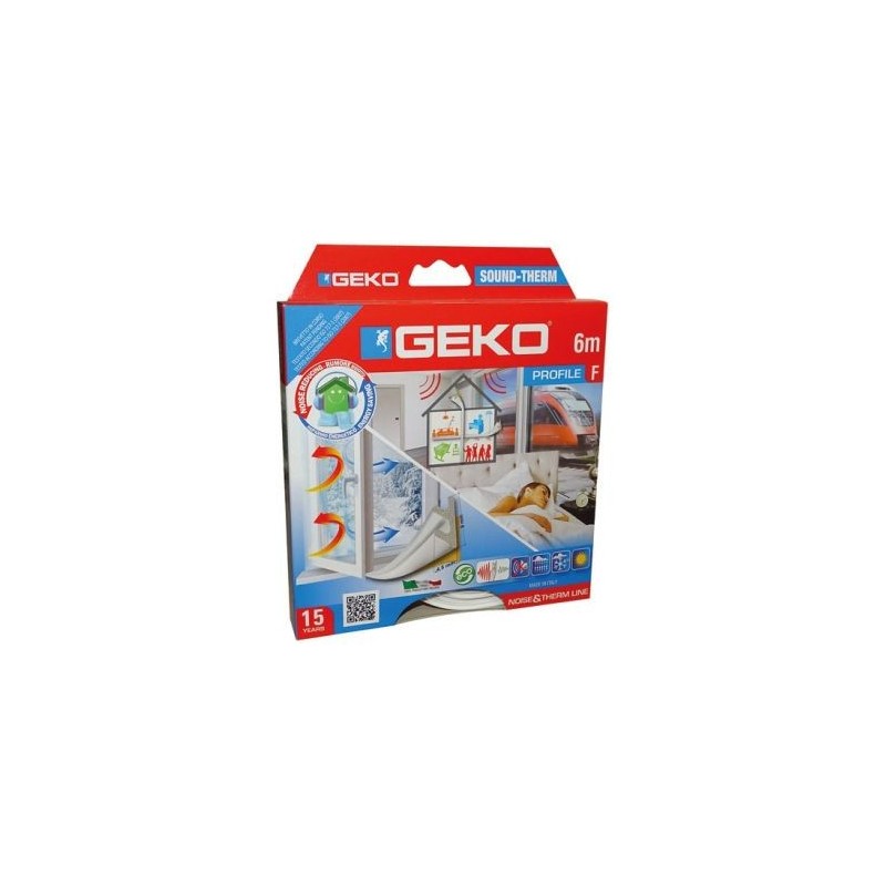Geko Joint isolation phonique et thermique blanc