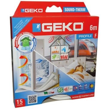 Geko Joint isolation phonique et thermique blanc