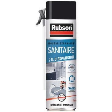 Rubson Mousse expansive sanitaire 21l rubson 500ml
