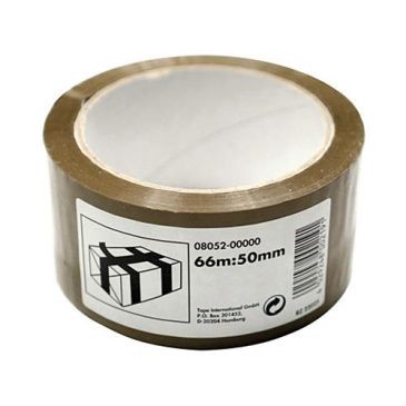 Tesa Basic adhésif emballage PP brun 66mx50mm