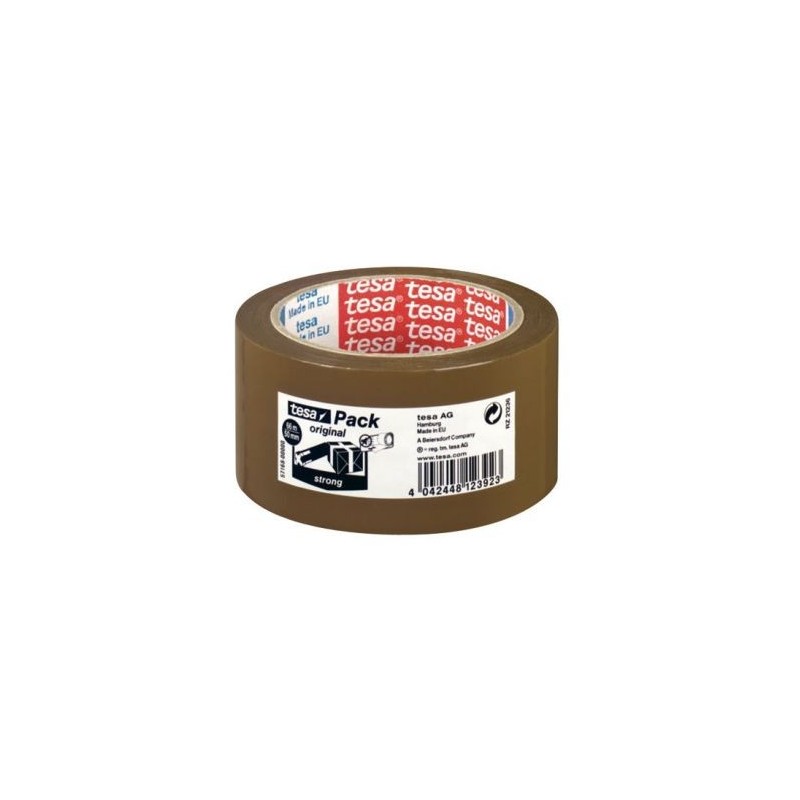 Tesa Pro emballage polypropylène brun strong 66x50mm