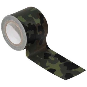 Geko Adhésif toile 50mmx25m camouflage USA