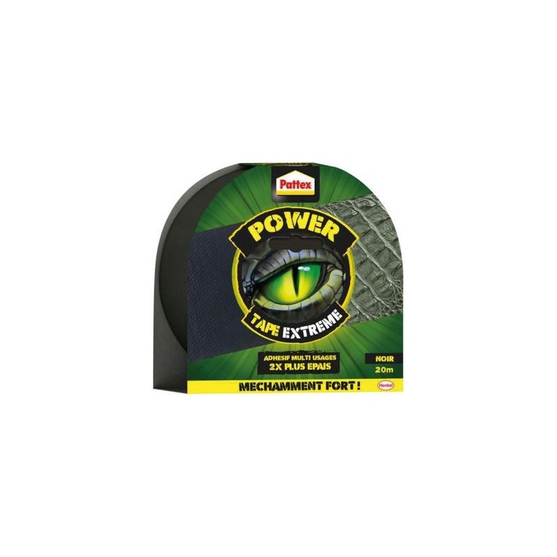 Pattex Pattex power tape extrême noir 20m