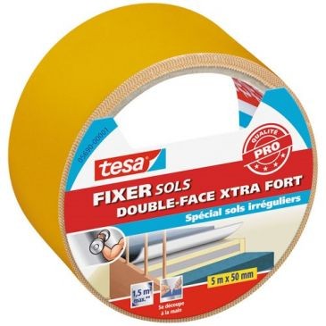 Tesa Classic fixation sol double face moquette extrafort 5mx50mm