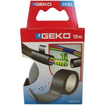 Geko Adhésif isolation 15mmx10m gris