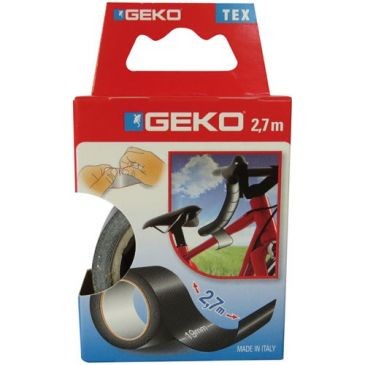 Geko Adhésif tissu plastifié 19mmx2.7m noir