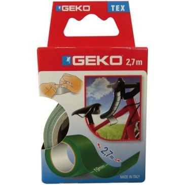 Geko Adhésif tissu plastifié 19mmx2.7m vert